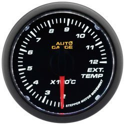 Teplota výfukových plynů EGT Auto Gauge - SMOKE