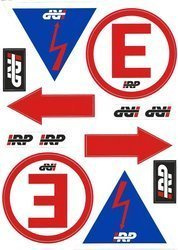 Sada informačních nálepek IRP