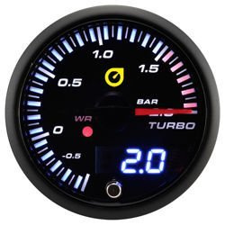Indikátor Auto Gauge přeplňování - VAROVÁNÍ LED