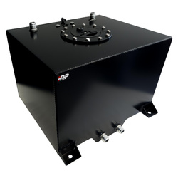 IRP černá 30L hliníková palivová nádrž se snímačem hladiny paliva