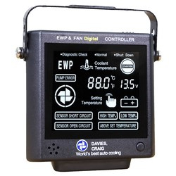 Ovládací panel vodní pumpy a ventilátoru Davies Craig