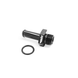 Černý hliníkový adaptér AN ORB pro metrickou hadici OBP