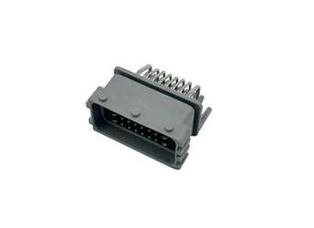 24kolíkový šedý (FCI) konektor PCB samec