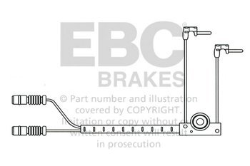 EFA112 - Snímač opotřebení brzdových destiček EBC Brakes