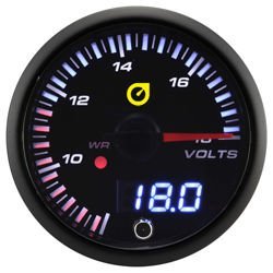 Indikátor Auto Gauge napětí VOLT - výstražná LED dioda