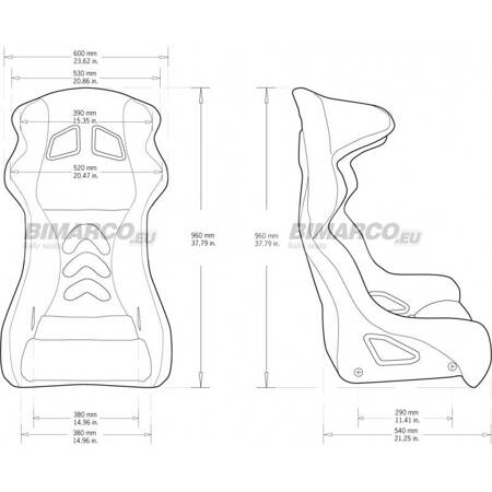 Autosedačka BIMARCO PHANTOM 3D FIA (2024)