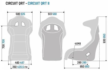 Autosedačka Sparco Circuit QRT