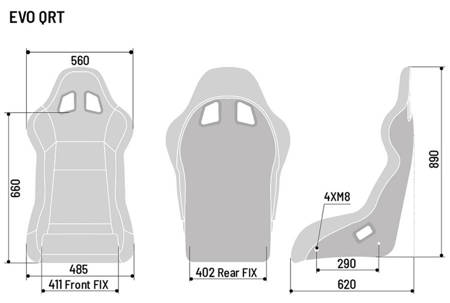 Autosedačka Sparco EVO QRT X