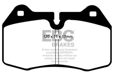 DP1032 - Sada brzdových destiček Série ULTIMAX2 EBC Brakes