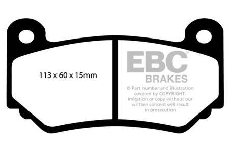 DP1377 - Sada brzdových destiček Série ULTIMAX2 EBC Brakes