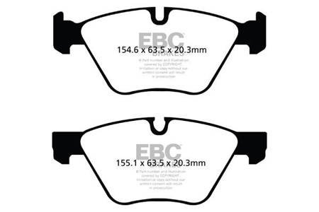 DP1493 - Sada brzdových destiček Série ULTIMAX2 EBC Brakes