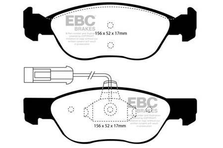 DP21060 - Sada brzdových destiček Série GREENSTUFF EBC Brakes