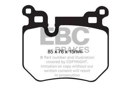 DP21996 - Sada brzdových destiček Série GREENSTUFF EBC Brakes