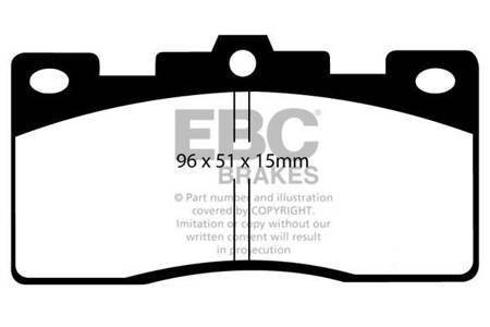 DP376 - Sada brzdových destiček Série ULTIMAX2 EBC Brakes