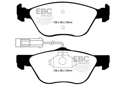 DP41061R - Sada brzdových destiček Série YELLOWSTUFF EBC Brakes