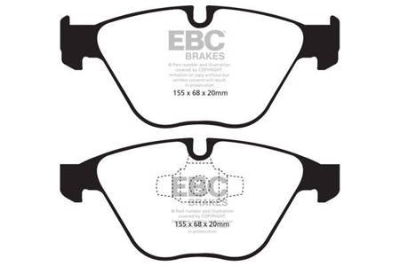 DP51512NDX - Sada brzdových destiček Série BLUESTUFF NDX EBC Brakes