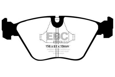 DP689 - Sada brzdových destiček Série ULTIMAX2 EBC Brakes