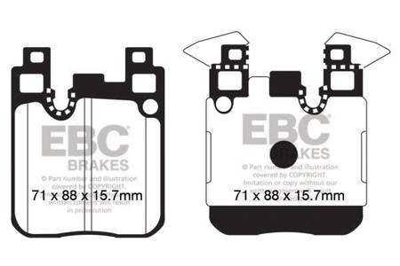 DPX2133 - Sada brzdových destiček Série ULTIMAX2 EBC Brakes