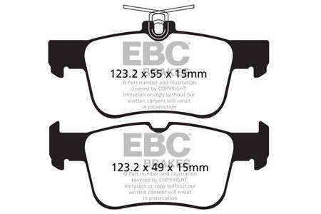 DPX2160 - Sada brzdových destiček Série ULTIMAX2 EBC Brakes