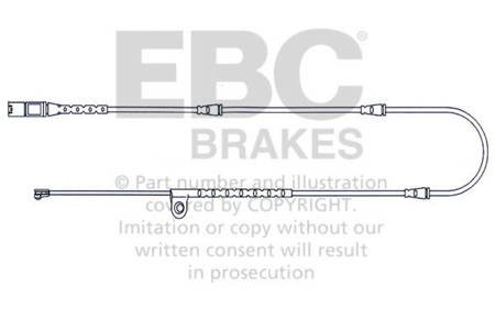 EFA141 - Snímač opotřebení brzdových destiček EBC Brakes