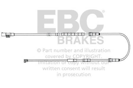 EFA144 - Snímač opotřebení brzdových destiček EBC Brakes