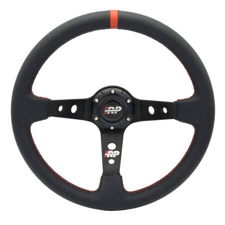 Kožený sportovní Volant 350/90 IRP + typ Náboj volantu Quick Release IRP Ball