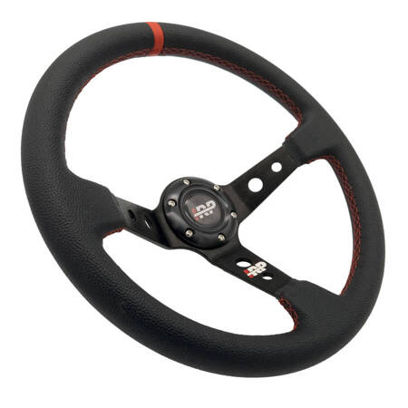 Kožený sportovní Volant 350/90 IRP + typ Náboj volantu Quick Release IRP Ball