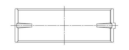 Plášť hlavního ložiska ACL Honda B16A/B17/B18/B20/K20A 0.25mm