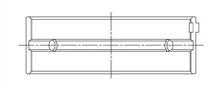 Plášť hlavního ložiska ACL Honda B16A/B17/B18/B20/K20A 0.25mm