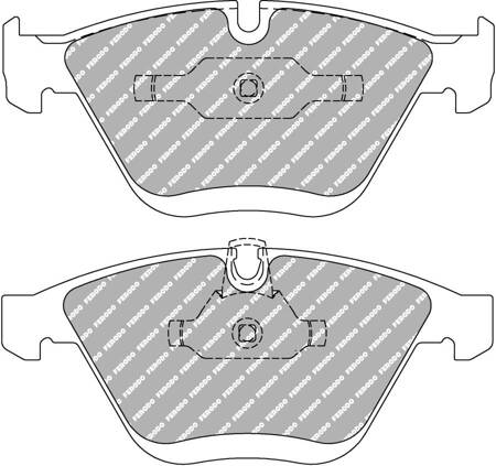 Přední brzdová destička Ferodo Racing DS1.11 FCP1628W BMW 1 E82 3 E90 E91 E92 Convertible E93 Touring 5 Saloon E60 E39 E61 6 E63 E64 7 E65 E66 E67 X1 E84 Z4 Roadster E89 