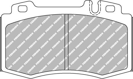 Přední brzdová destička Ferodo Racing DS2500 FCP1661H MERCEDES S203 W203 CL203 CL500 CL600 C209 CLK320 CLK350 CLK500 CLS280 CLS300 CLS320 CLS350 CLS500 W211 S211 E200 E220 E270 E280 W211 S211 W163 ML55 AMG W220 C215 S280 S320 S430 S500 S55 S600 R230 R171,