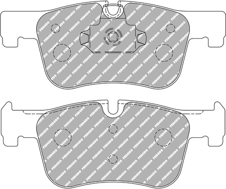 Přední brzdová destička Ferodo Racing DS2500 FCP4489H BMW 1 F20 F21 2 Coupe F22 F87 3 F30 F80 G20 Gran Turismo F34 Touring F31 4 Convertible F33 F83 F32 F82 F36 OPEL MANTA B CC 53_ 55 