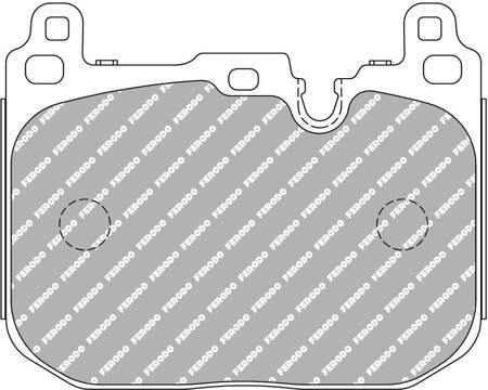 Přední brzdová destička Ferodo Racing DS2500 FCP4611H BMW 1 F20 F21 F40 2 Coupe F22 F87 Gran F44 3 F30 F35 F80 F30,F80 Turismo F34 Touring F31 4 Convertible F33 F83 F32 F82 F36 i8 i8 I12 Roadster I15 X1 F48 X2 F39 