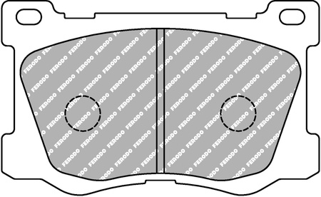 Přední brzdová destička Ferodo Racing DS2500 FCP4671H HYUNDAI Equus / Centennial