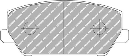 Přední brzdová destička Ferodo Racing DS2500 FCP5099H HYUNDAI i30 PDE PD Kona OS OSE OSI 