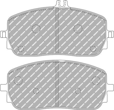 Přední brzdová destička Ferodo Racing DS2500 FCP5179H MERCEDES W177 Saloon V177 Sports Tourer W247 CLA C118 Shooting Brake X118 EQA H243 EQB X243 GLA H247 GLB X247 X247 