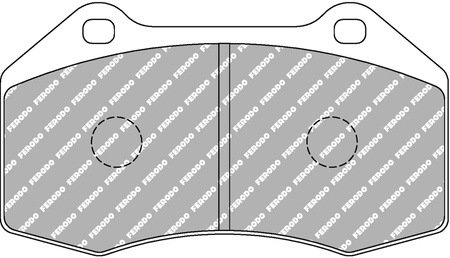 Přední brzdová destička Ferodo Racing DS3.12 FCP1667G ABARTH 500 / 595 695 312 500C 595C 695C GRANDE PUNTO 199 Punto EVO 199 ALFA ROMEO 4C 960 MiTo 955 OPEL ADAM CORSA D E X15 RENAULT Clio III Megane Megane II RENAULT-ALPINE A110 II