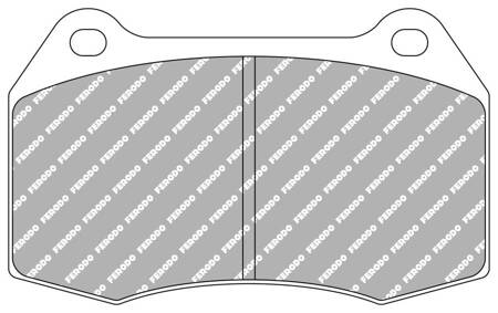 Přední brzdová destička Ferodo Racing DS3000 FCP1298R BMW 5 E34 7 E38 E65 E66 E67 8 E31 FERRARI 550 FIAT Coupe FA/175 MASERATI 3200 GT Quattroporte V Spyder Coupe' NISSAN Skyline