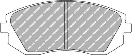 Přední brzdová destička Ferodo Racing DSUNO FCP1639Z SCION FR-S SUBARU Baja US BRZ Forester I SF II SG III SH Impreza Impreza Hatchback Hatchback GR GH G3 Outback Saloon GR Legacy IV IV Estate B13 V V Estate Outback TOYOTA FT-86 GR-86 GT-86