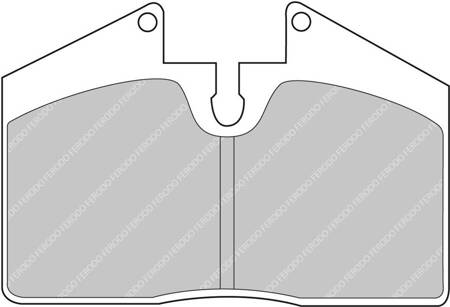 Přední brzdová destička Ferodo Racing DSUNO FCP451Z FERRARI 348 456 GT/GTA 512 F355 F512M MASERATI 3200 GT Spyder Coupe' PORSCHE 911 911 964 993 928 944 968 993