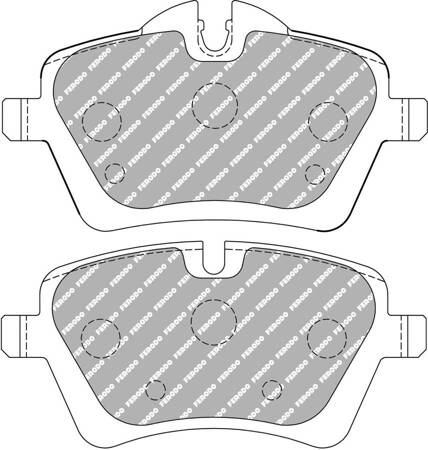 Přední brzdová destička Ferodo Racing TL66 FCP4080TL66 MINI R50 R50,R53 R52 R53 R55 R56 R57 CLUBMAN Convertible COUNTRYMAN R60 R58 PACEMAN R61 Roadster R59,