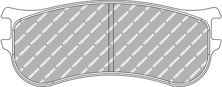 Přední brzdová destička Ferodo Racing TL66 FRP3163TL66 RENAULT Clio V