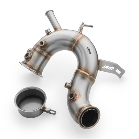 TOP Sada Downpipe+DPF OFF pro Volkswagen VIII + tepelný štít RM Motors