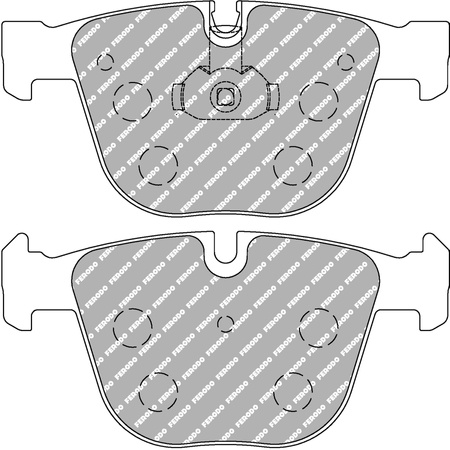 Zadní brzdová destička Ferodo Racing DS2500 FCP1672H BMW 1 E82 3 E92 5 E60 E61 Saloon 6 E63 Convertible E64 7 E65 E66 E67 X5 E70 F15,F85 