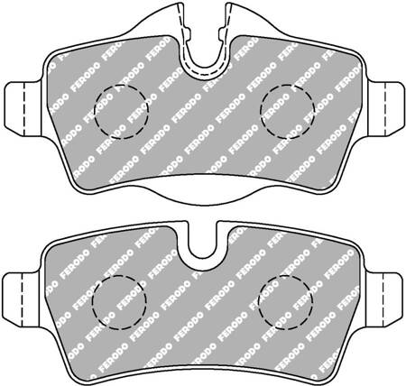 Zadní brzdová destička Ferodo Racing DS2500 FCP1975H MINI R50,R53 R55 R56 R57 CLUBMAN CLUBVAN Convertible Coupe R58 Roadster R59,