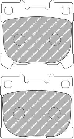 Zadní brzdová destička Ferodo Racing DS2500 FCP5262H TOYOTA YARIS 