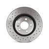 Brembo Xtra Brzdové Kotouče zadní 08.B413.1X Audi Audi FAW CUPRA JETTA Seat Skoda Skoda SVW VW VW FAW VW SVW