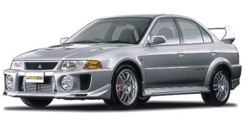 Lancer Evolution IV, V a VI RS/GSR (1996-2001)