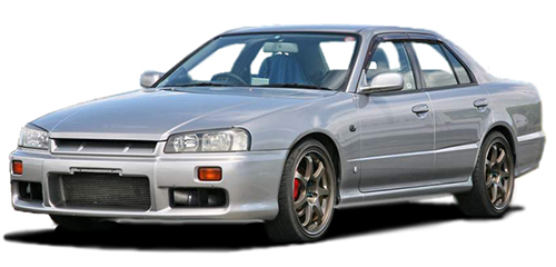 R34 2WD včetně. 25GT, 25GTT A GTV (1998-2002)