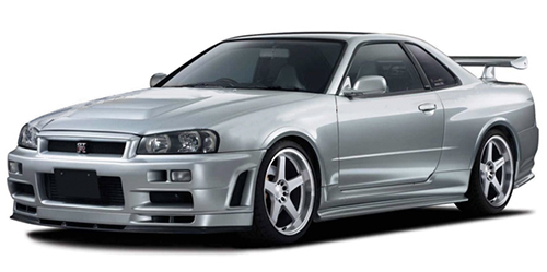 R34 4WD včetně. GT-R A 25GT4 (1998-2002)